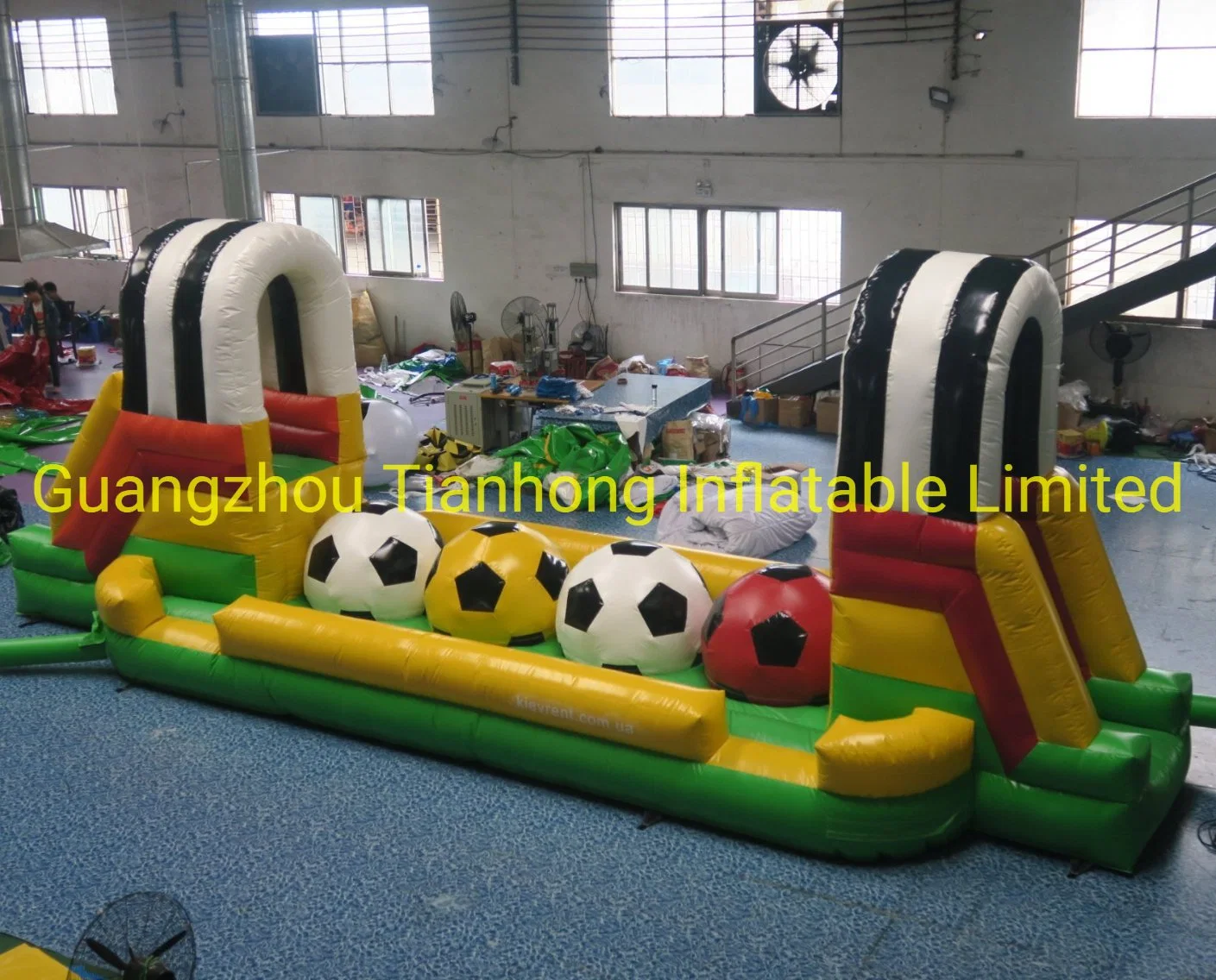 10X3m Inflatable Wipeout Balls Obstacle Jump Ball Obstacle