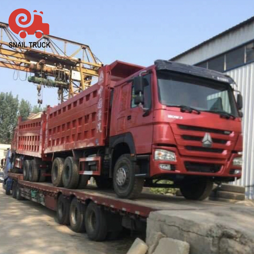 Second Hand China Top Brand HOWO 371 HP 6X4 Used Dump Truck with Spare Parts