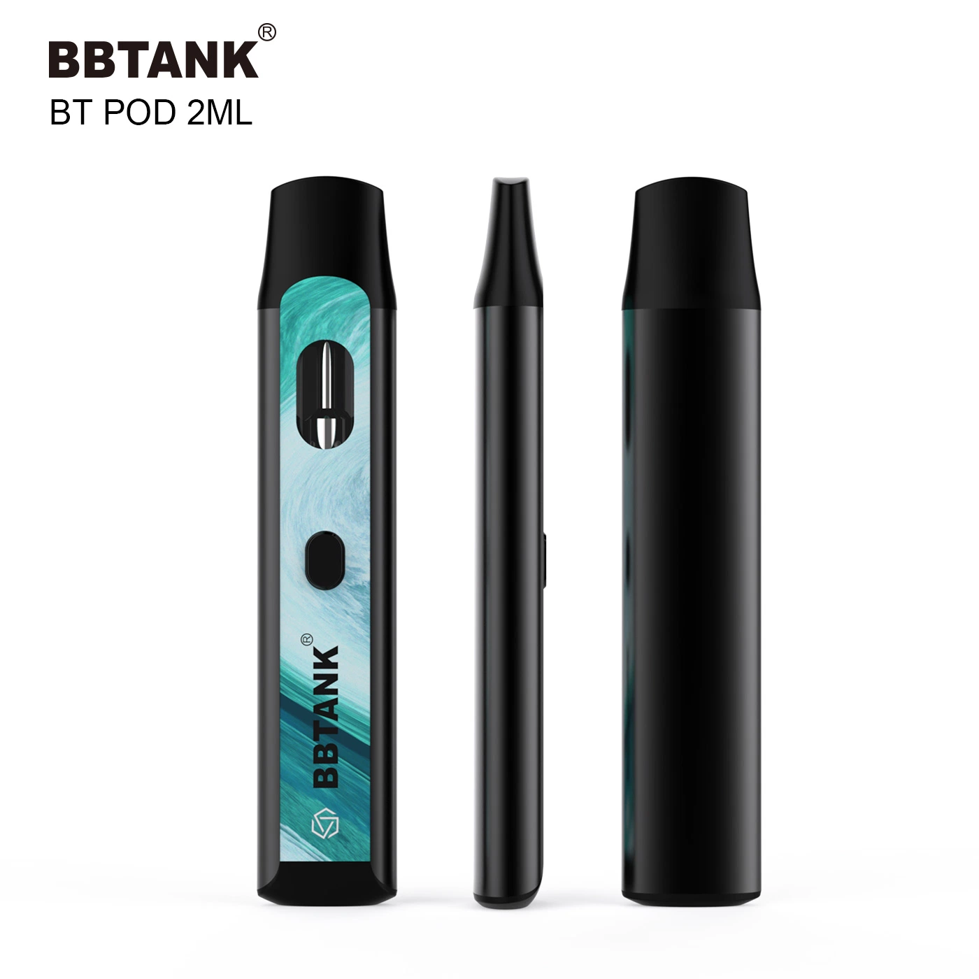 Factory Wholesale Bbtank 2 Ml Preheat Vape Pen Rechargeable Thick Oil Pen Hhc Vape Disposable