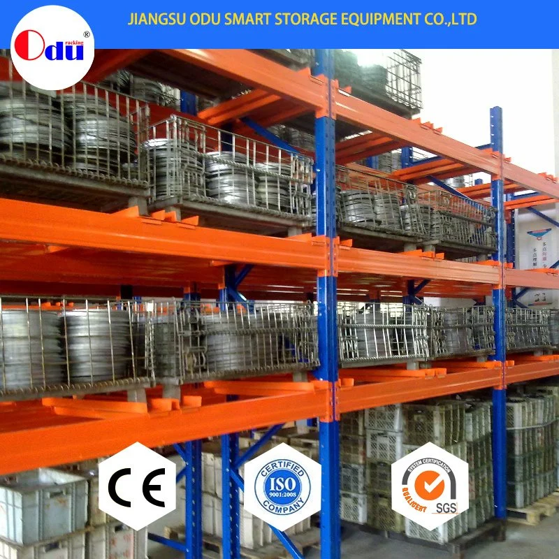 De acero reforzado Pallet Rack selectivo para el almacenamiento de nave industrial