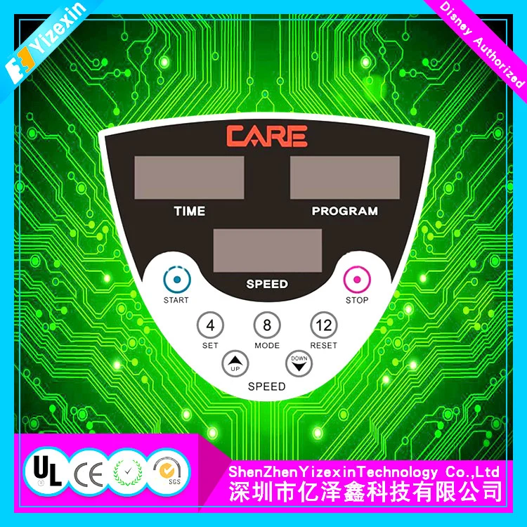 Professional Manufactured Emboss Tactile Membrane Switch for Microprocessor