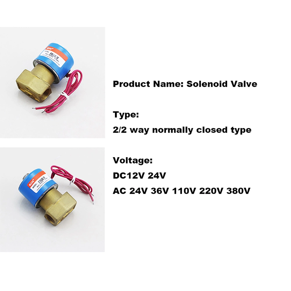 Fb2e Mingge Mgpc 3/4" 40bar Mg22h40-20-No High Pressure Normally Open 2 Ways Water Air