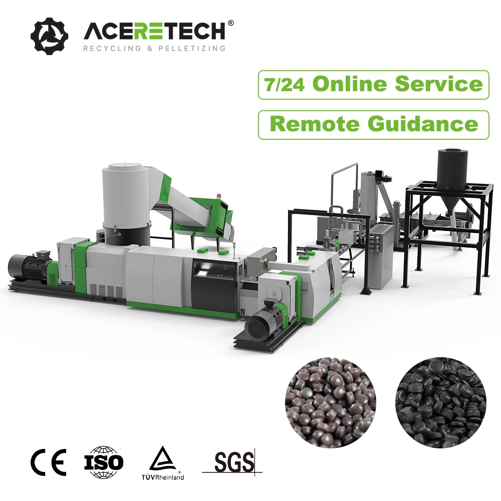 Safe and Reliable Plastic Bottle Recycling Machine with Additives Feeder