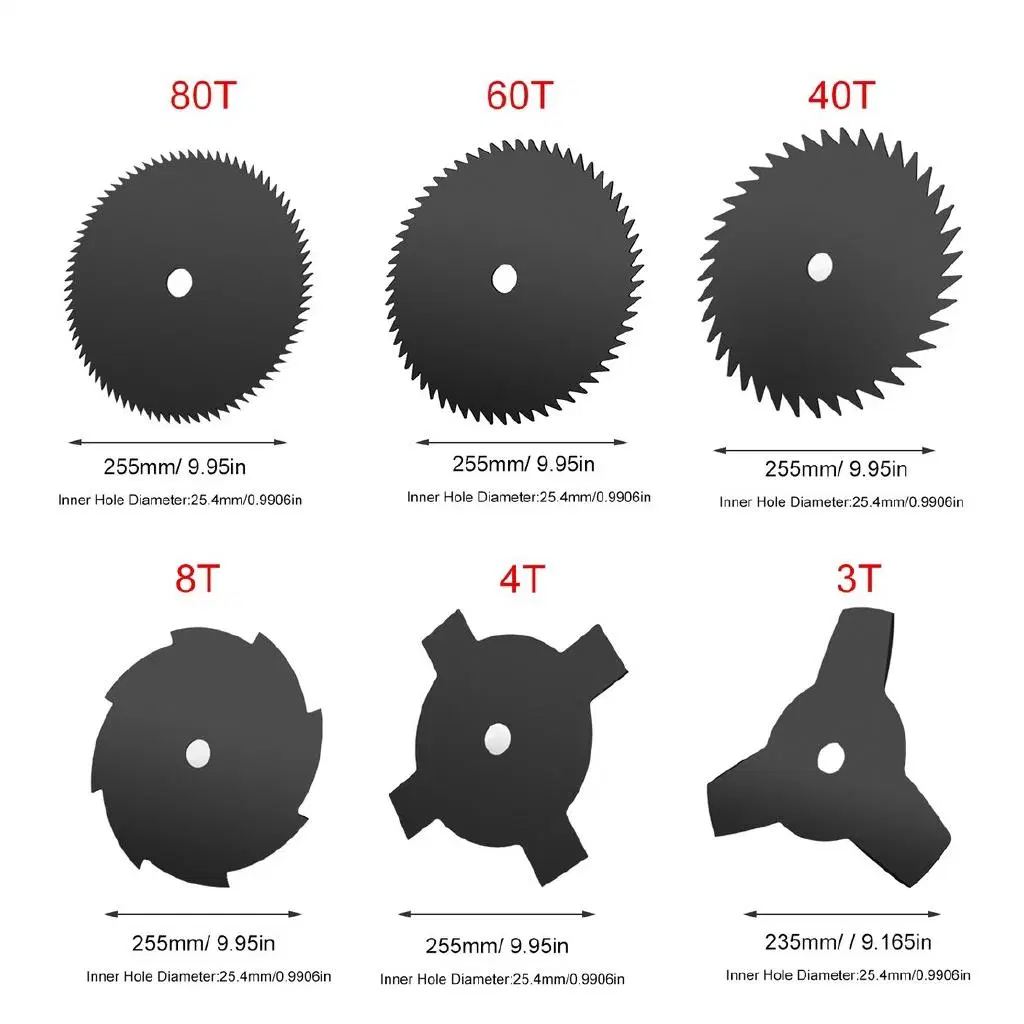 Lambotec 40t Steel Grass Brush Cutter Metal Blade