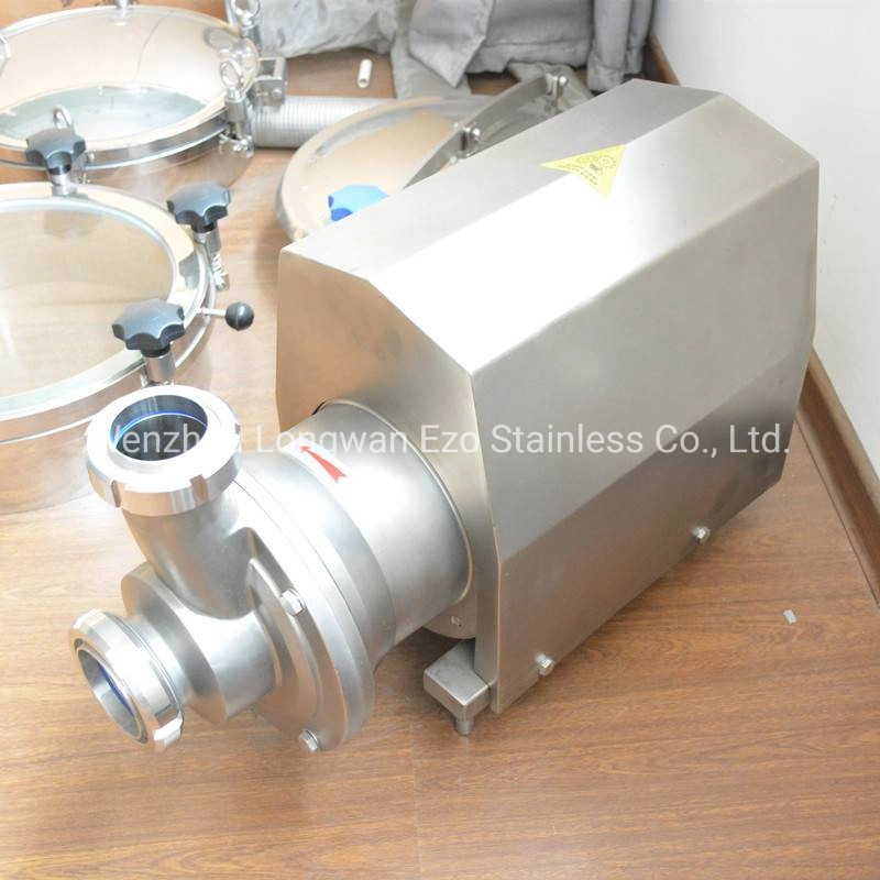 Sanitary Stainless Steel Single Mechanical Seal CIP Return Pump for Tank Cleaning