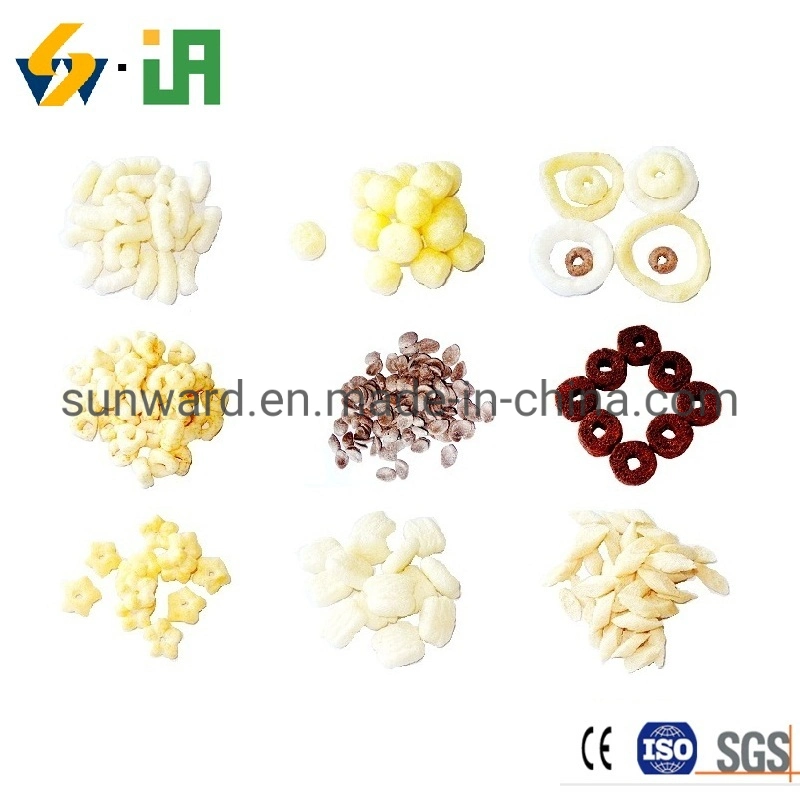 Twin-Screw Puffed Leisure Snack Food Corn Sticks Cheese Rings Production Plant Processing Line Extruder and Dryer for Sale