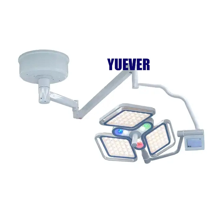 Lâmpada de funcionamento de luz cirúrgica LED de iluminação elevada 700/500 sem sombras dupla Iluminação de funcionamento do LED da cabeça