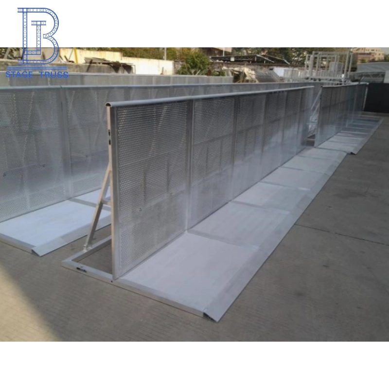 Stage Barrier Crowd Control for Concerts and Sports Events