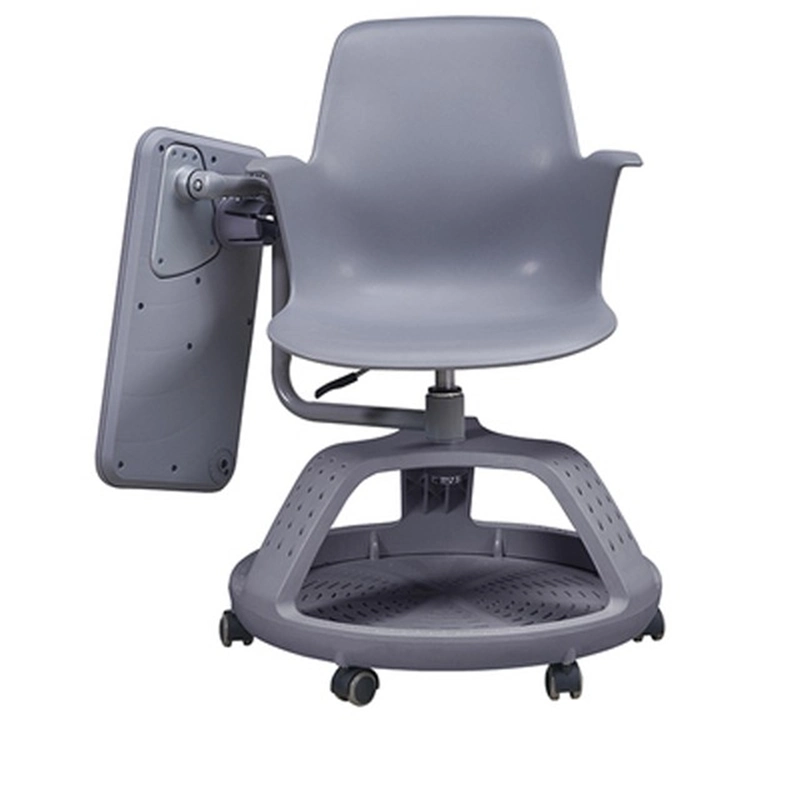 Wheels PP College Student School Writing Training Chair with Tablet