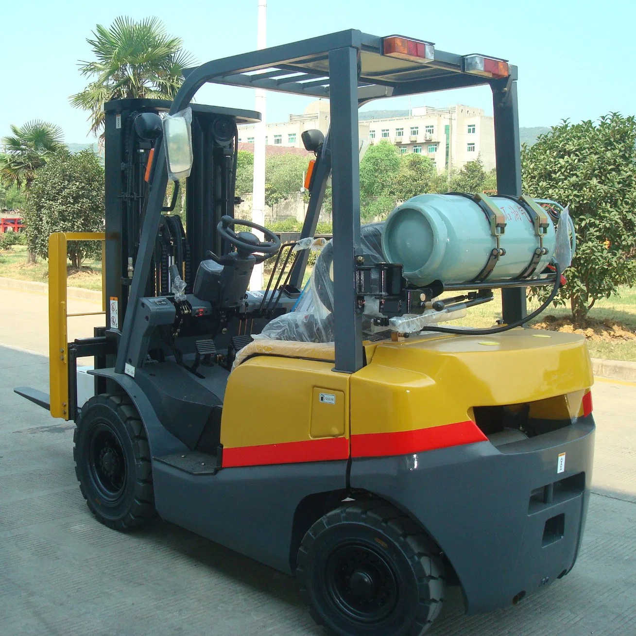 LPG Forklift 3 Ton Gasoline Gas Forklift with EPA Engine