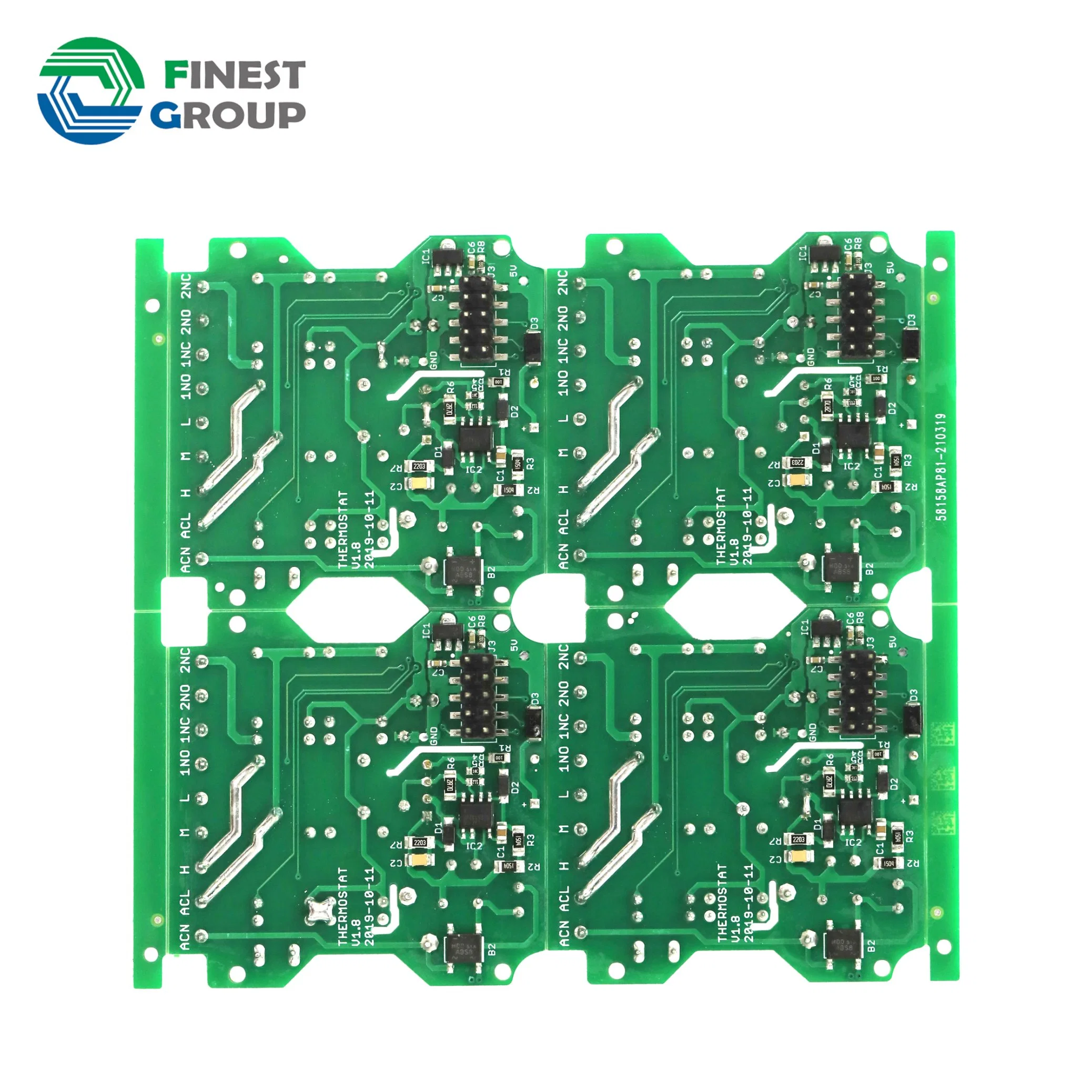 لوحة إلكترونية تصميم لوحة PCB وتصميم طبقة الألومنيوم المطلية مخصص شركة تصنيع لوحة دوائر LED السريعة