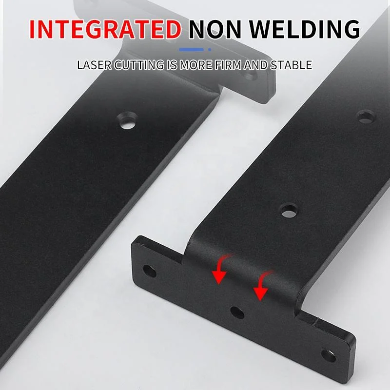 Factory Price Industrial Cast Iron Shelf Bracket Metal Side Mount Shelf Bracket