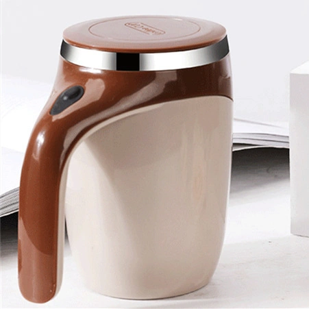 400ml Auto électrique personnalisé auto Mug tasse de café d'agitation Mélangeur de lait avec poignée