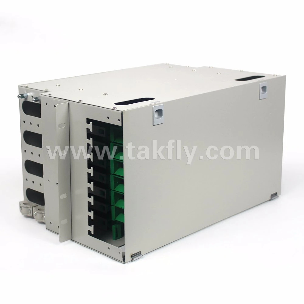 Fiber Optic 19 Inch Patch Panel/ODF for Sc/LC/FC/St