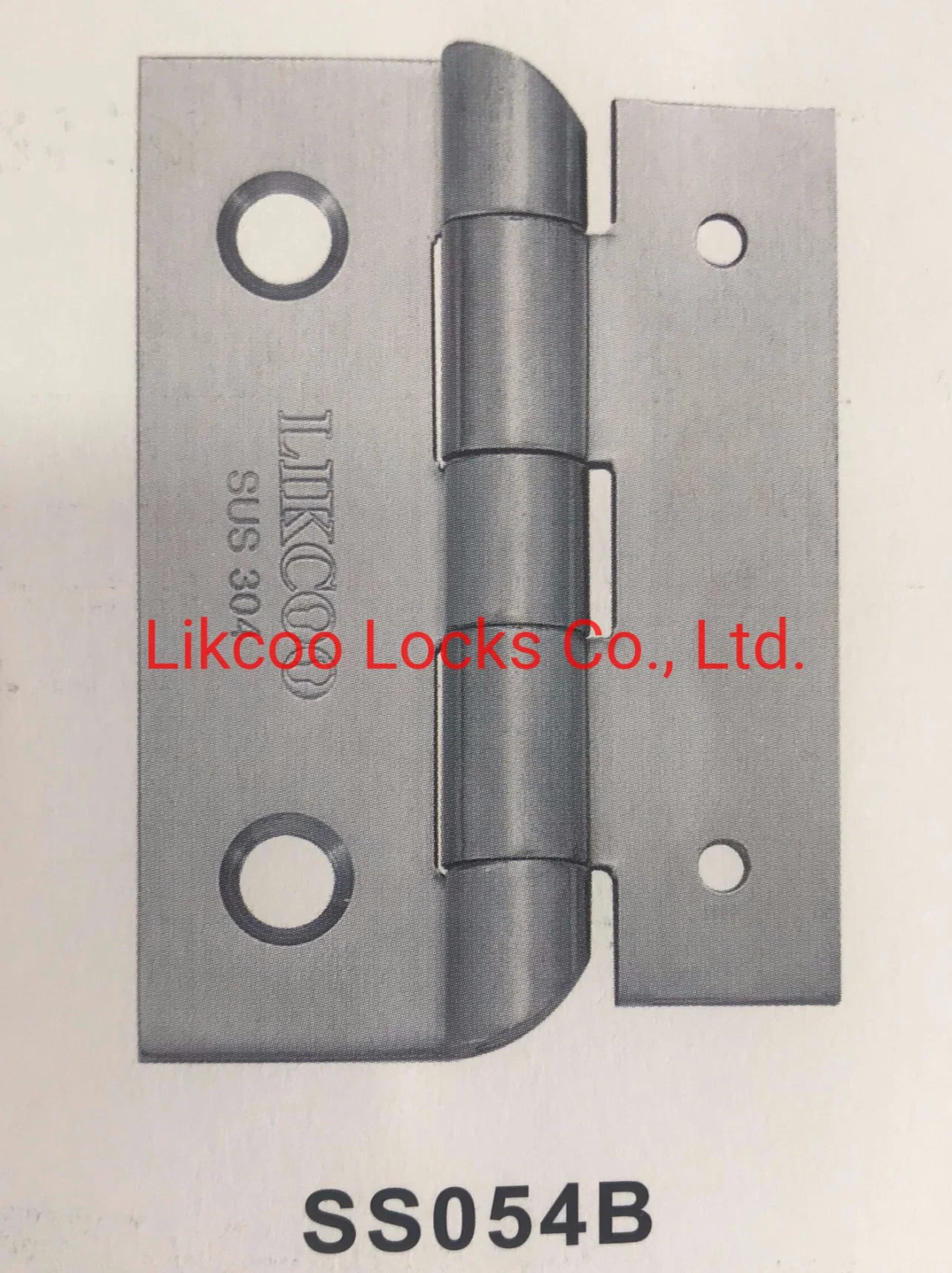 S/Steel Door Hinge 180 Degree Heavy Kitchen Cabinet Hardware Hinges (SS054B)