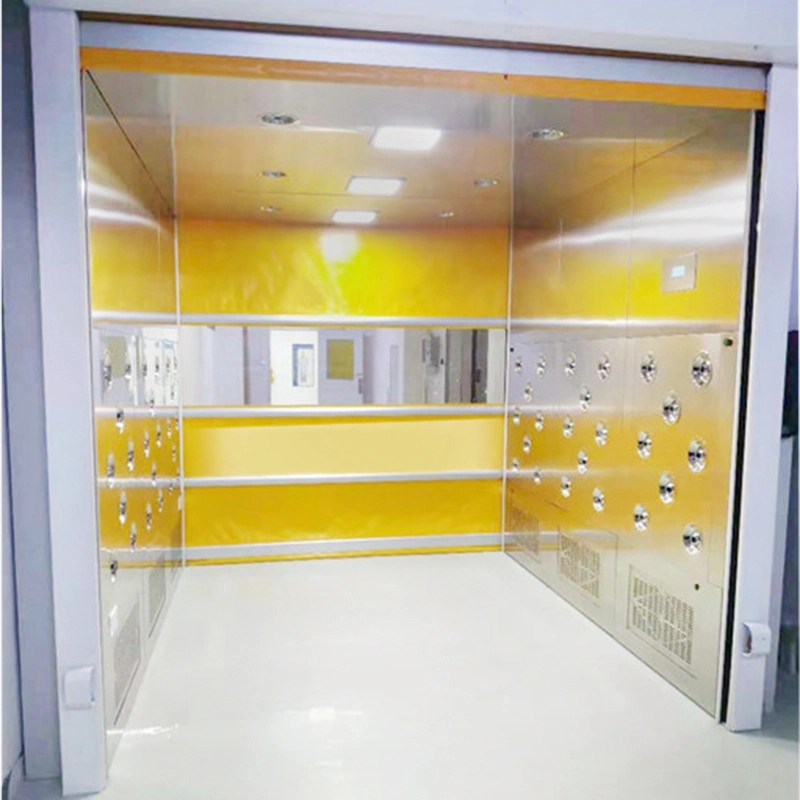 Air Shower Price High quality/High cost performance Class 100 Automatic Induction Door Cargo Air Showers Clean Room Equipment