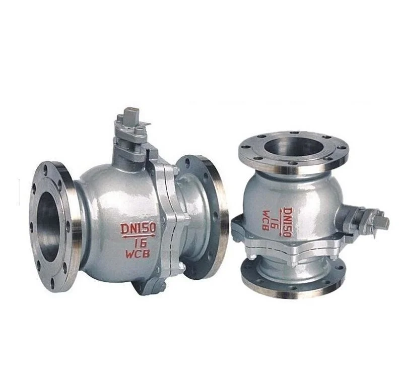 Q41f Stainless Steel Bare Shaft Flange Type Ball Valve