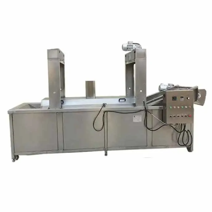 Automatische und Weiter Snack Fritteuse Gasfryer Industrielle Snacks Fritteusen Ausrüstung