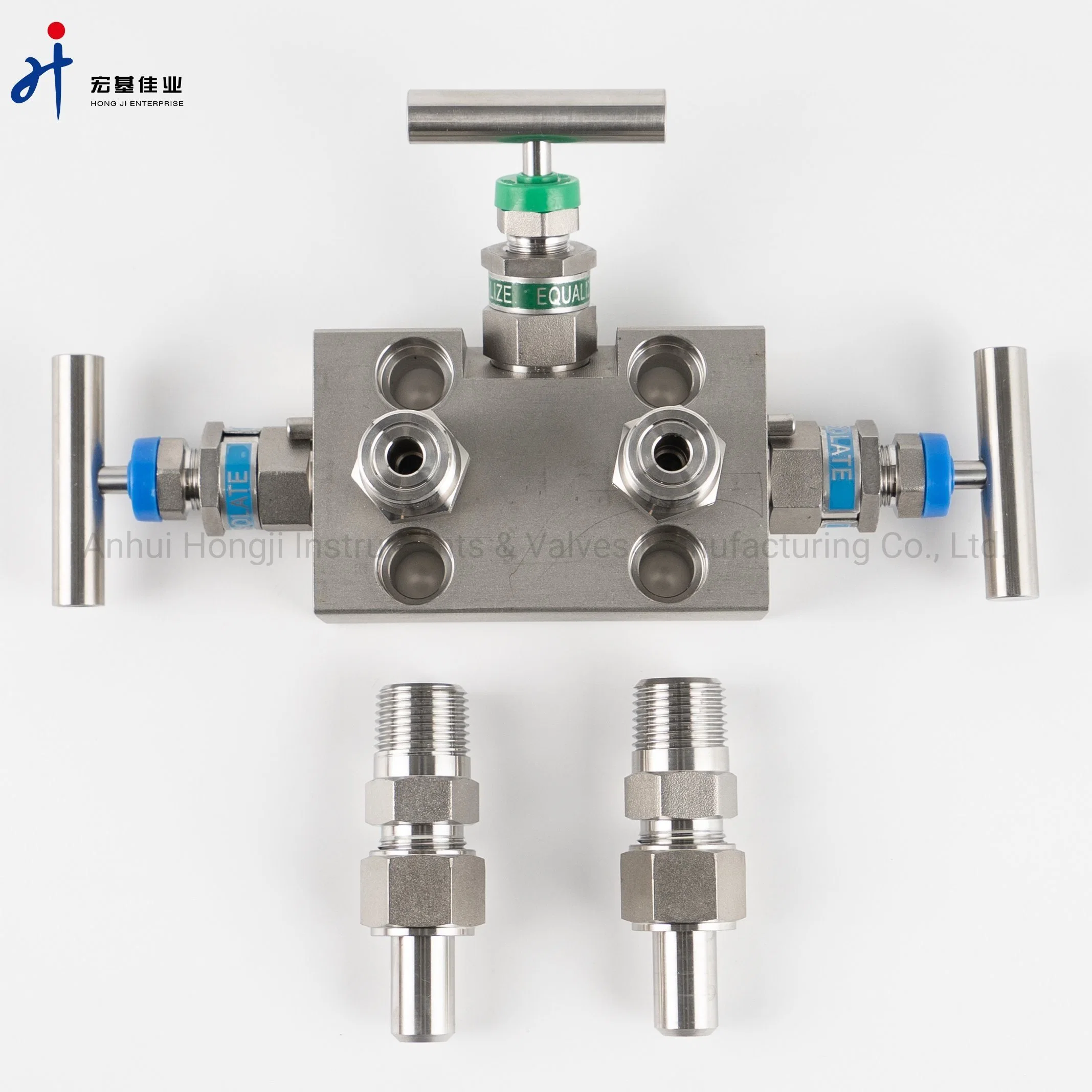 Needle Valve Nanufacture High Pressure 3-Valve Manifolds 6000psi Produce with Stainless Steel 3% off