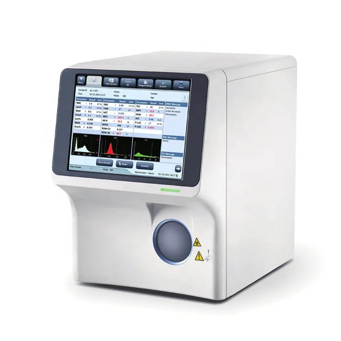 Mindray Bc-30vet Analyseur d'hématologie vétérinaire Machine de numération globulaire différentielle à 4 parties Bc 2800