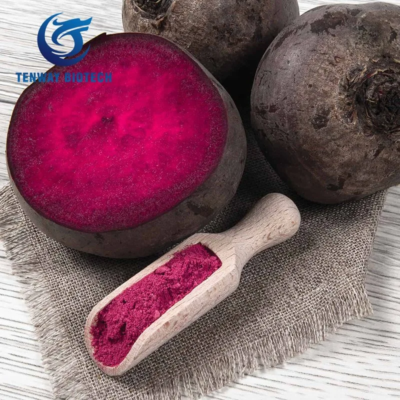 High-Quality Red Powder Food Grade Beetroot Powder Beet Food Additives in Drink Recipes