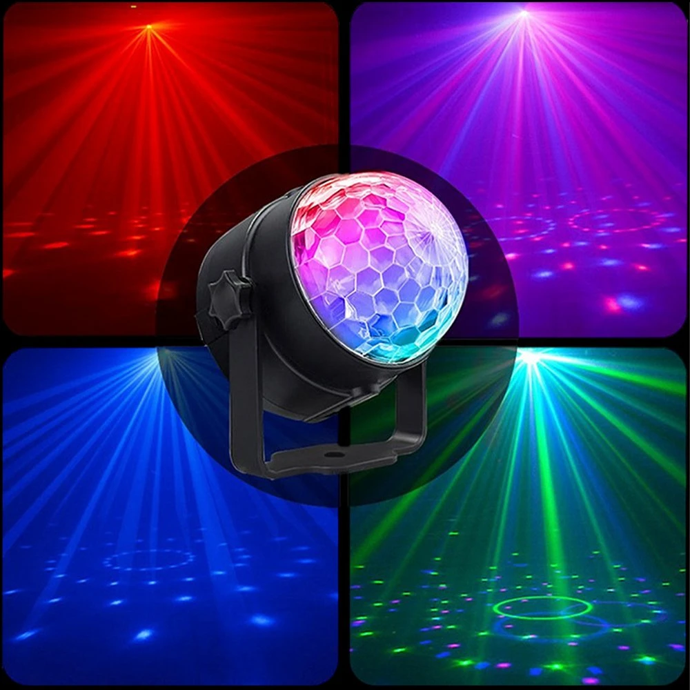 Christmas Decorative LED Stage Colorful Lights Party Projector