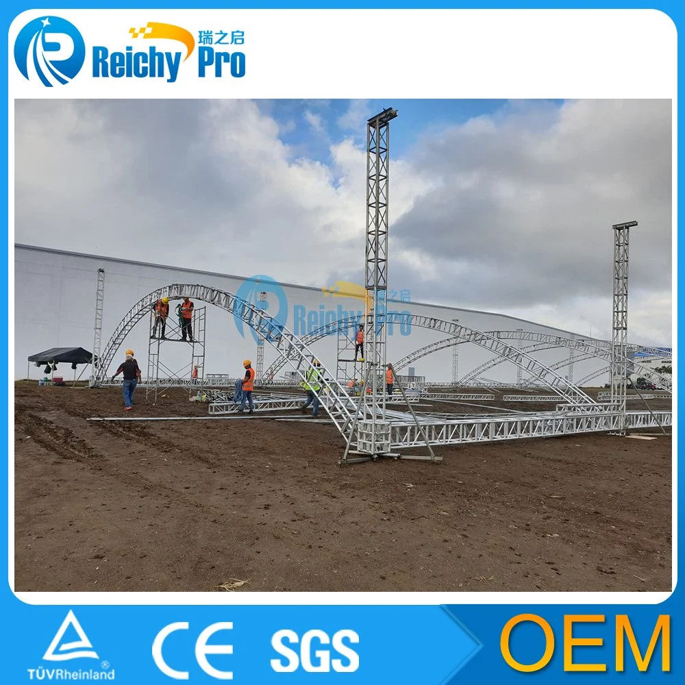 Poutre aluminium Truss, carré d'ergot Truss,