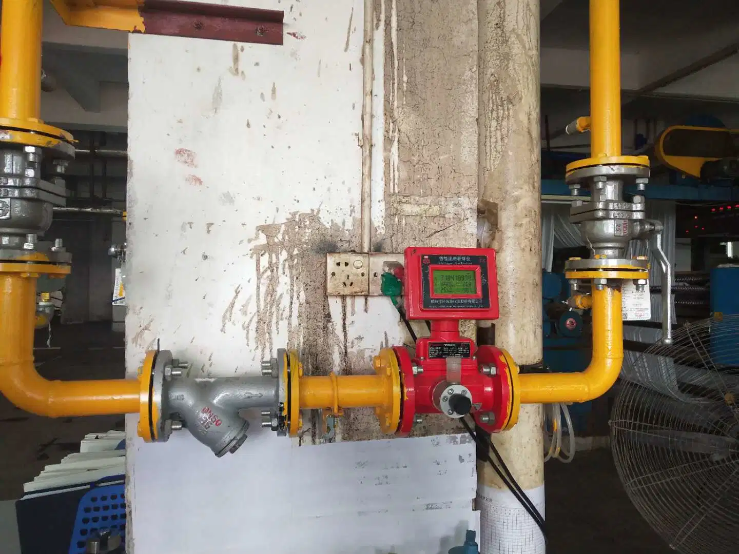 High Precision Gas Turbine Flowmeter for Natural Gas Trade Settlement in Hotel Industry