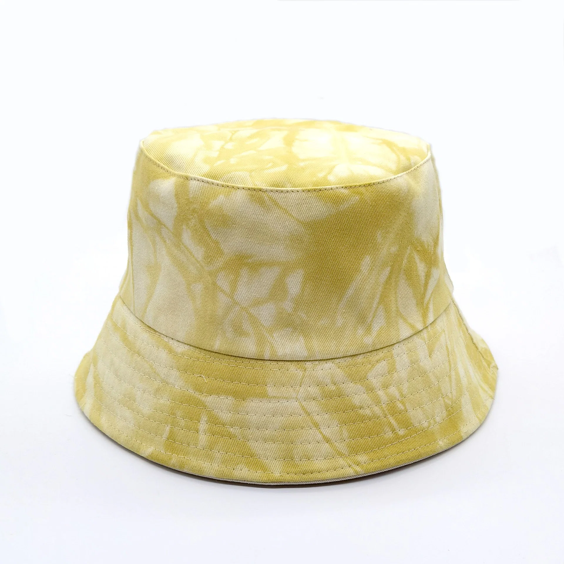 El algodón OEM Tie muriendo la impresión de la Cuchara Cuchara Visor de verano en la playa Hat Hat
