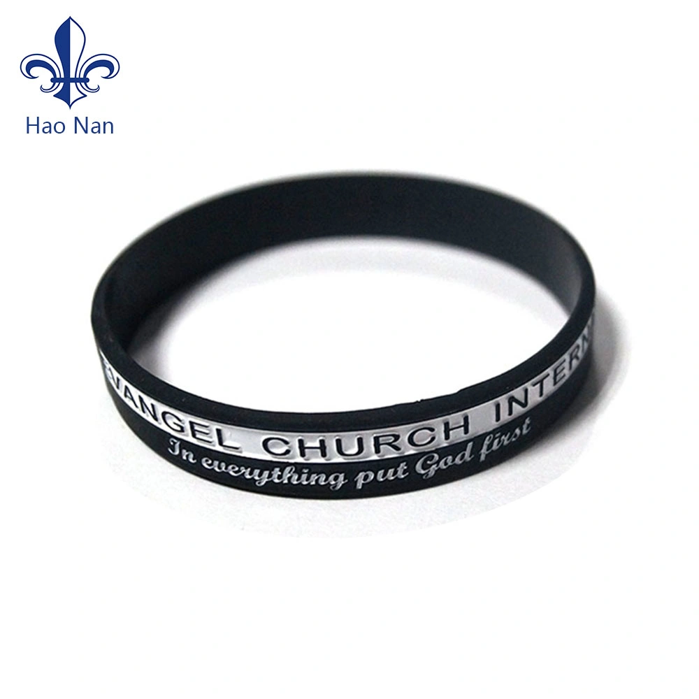 Custom Professional Debossed Silicone Wristbands for Gifts