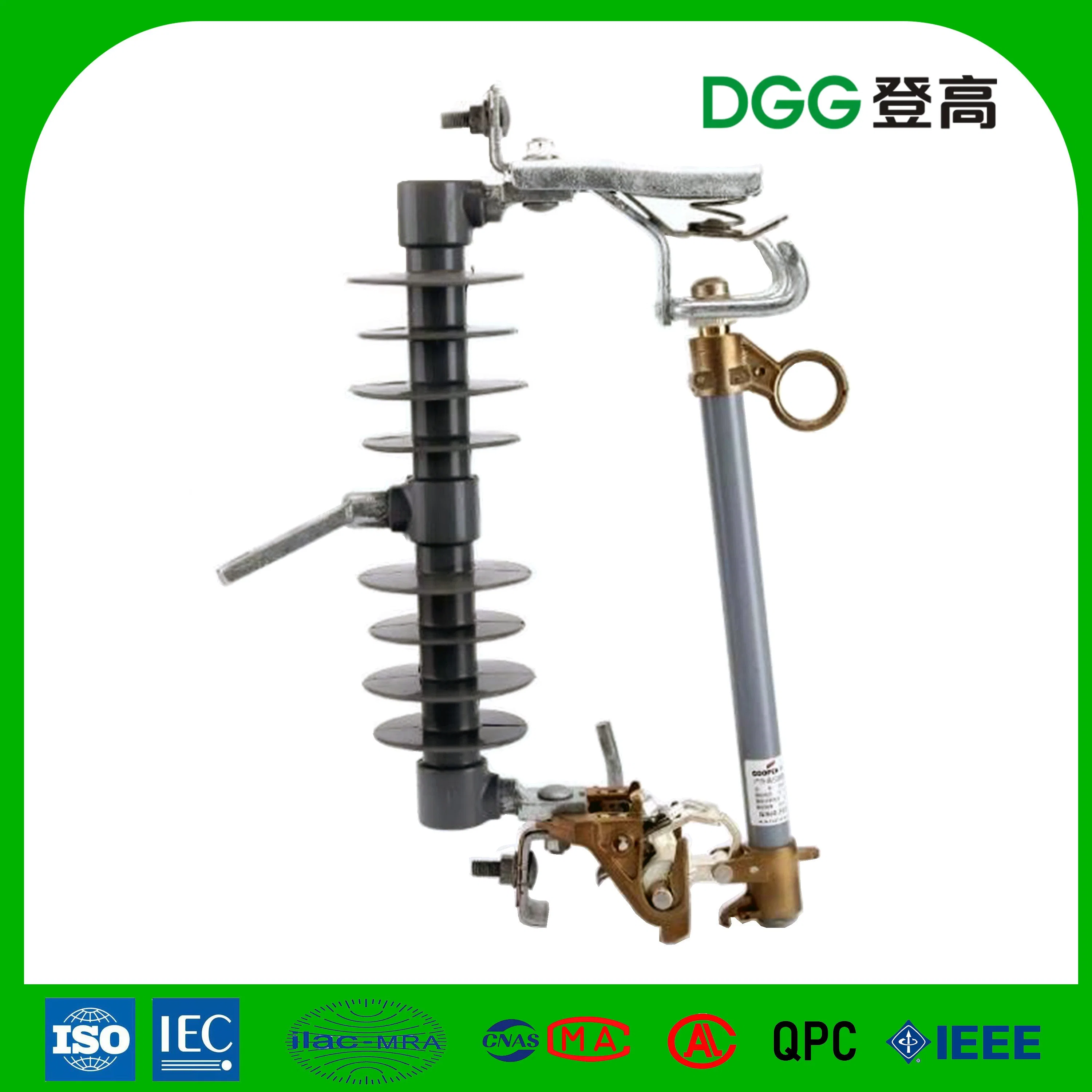 24kv-27kv Polymer Dropout Fuse Insulator with Fuse Holder/Carrier