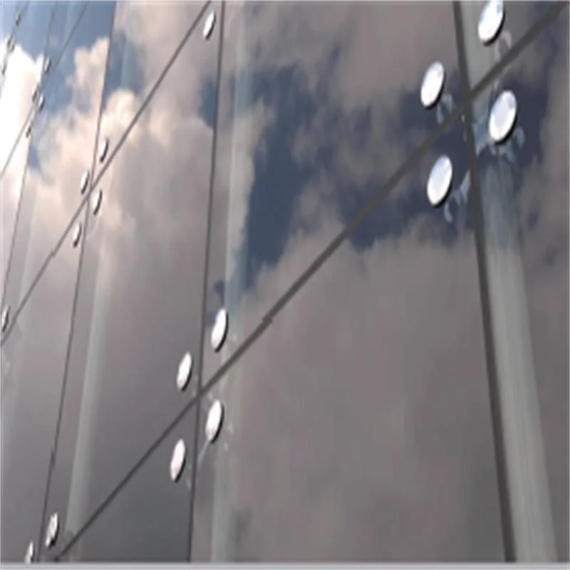 Curved Building Facades Fire-Resistant Solar Low-E Double Triple Glazing Insulating Insulated Glass