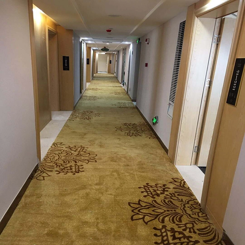 Wool Alfombras Luxury Indoor Wall Axminster Carpet for Hallway Corridor