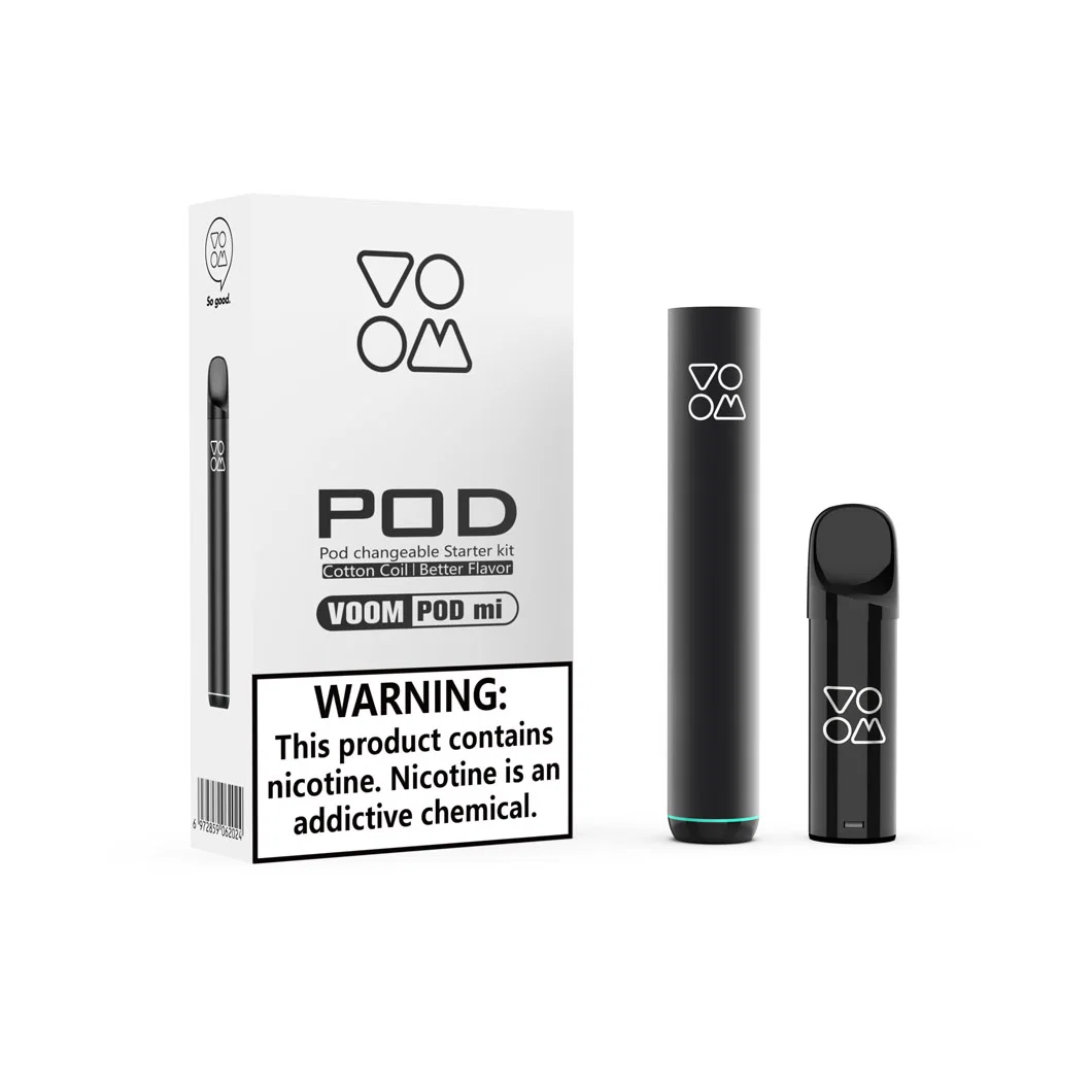 Voom Pod mi 800 Puff e-CIG Vaper cigarro nicotina livre Caneta do vaporizador