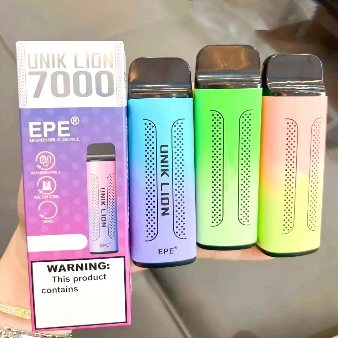 EPE 7000 dispositivo recargable desechables Dieta sueño de 500 mAh Mayorista/Proveedor relajarse I Vape Cigarrillo electrónico