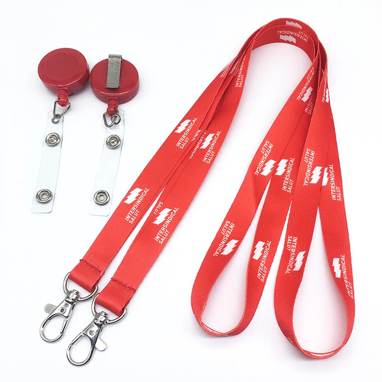 OEM Breakaway sublimación Lanyards llaveros personalizados con Logo Lanyard poliéster Correa para cuello