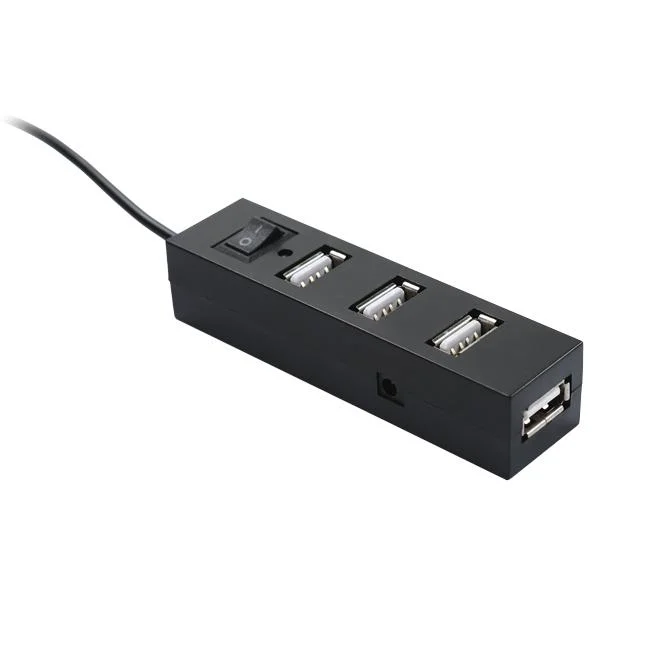 4-Port USB C auf USB 2,0 Hub mit Strom Schalter