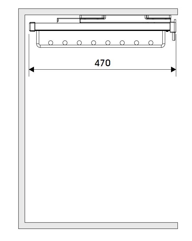 Wardrobe Accessories Top Attached Clothes Hanger