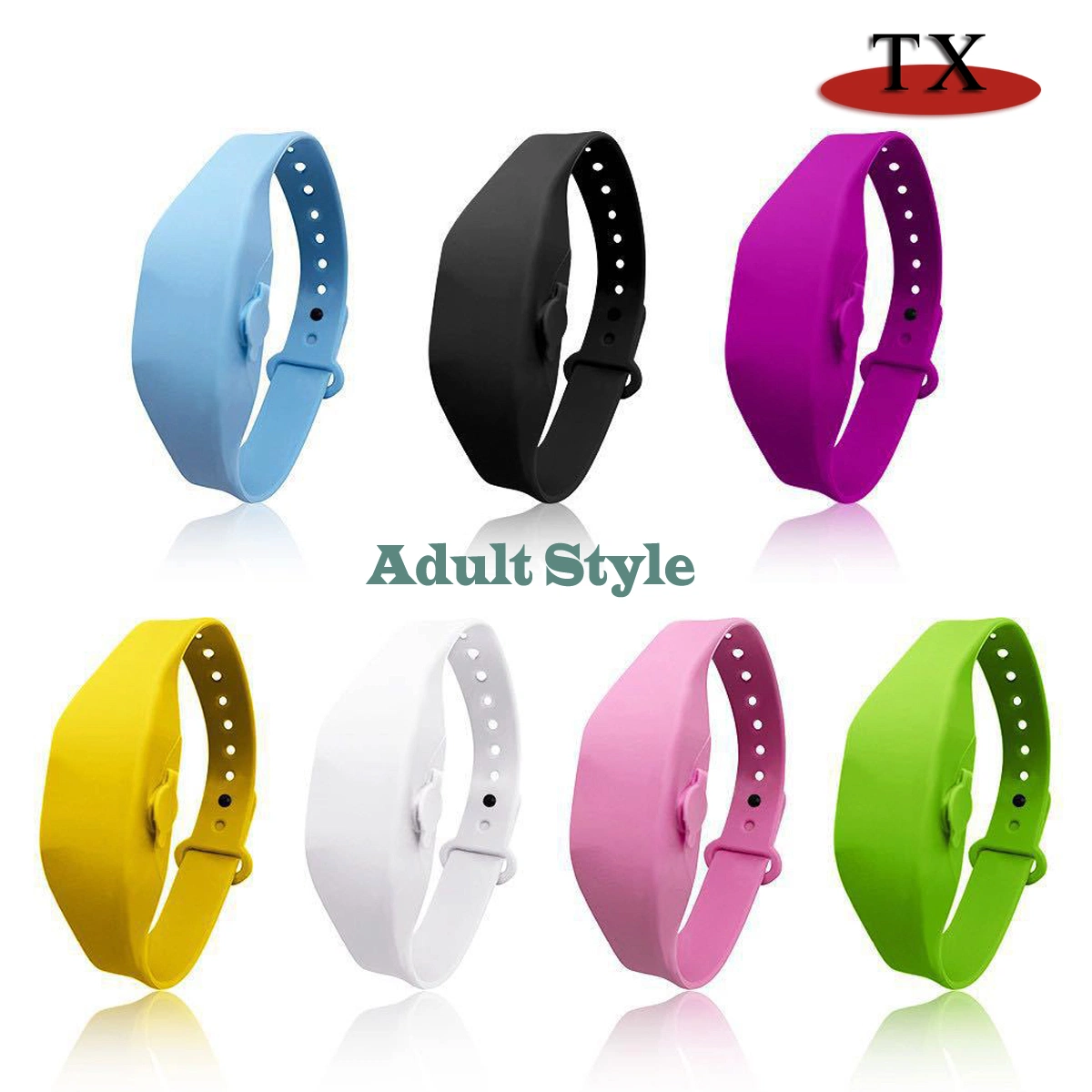 Adults Portable Gel Silicone Hand Sanitizer Wristband Bracelet for Promotional Gifts