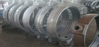 Mining Machinery Round Hole Sieve Plates Sand Casting