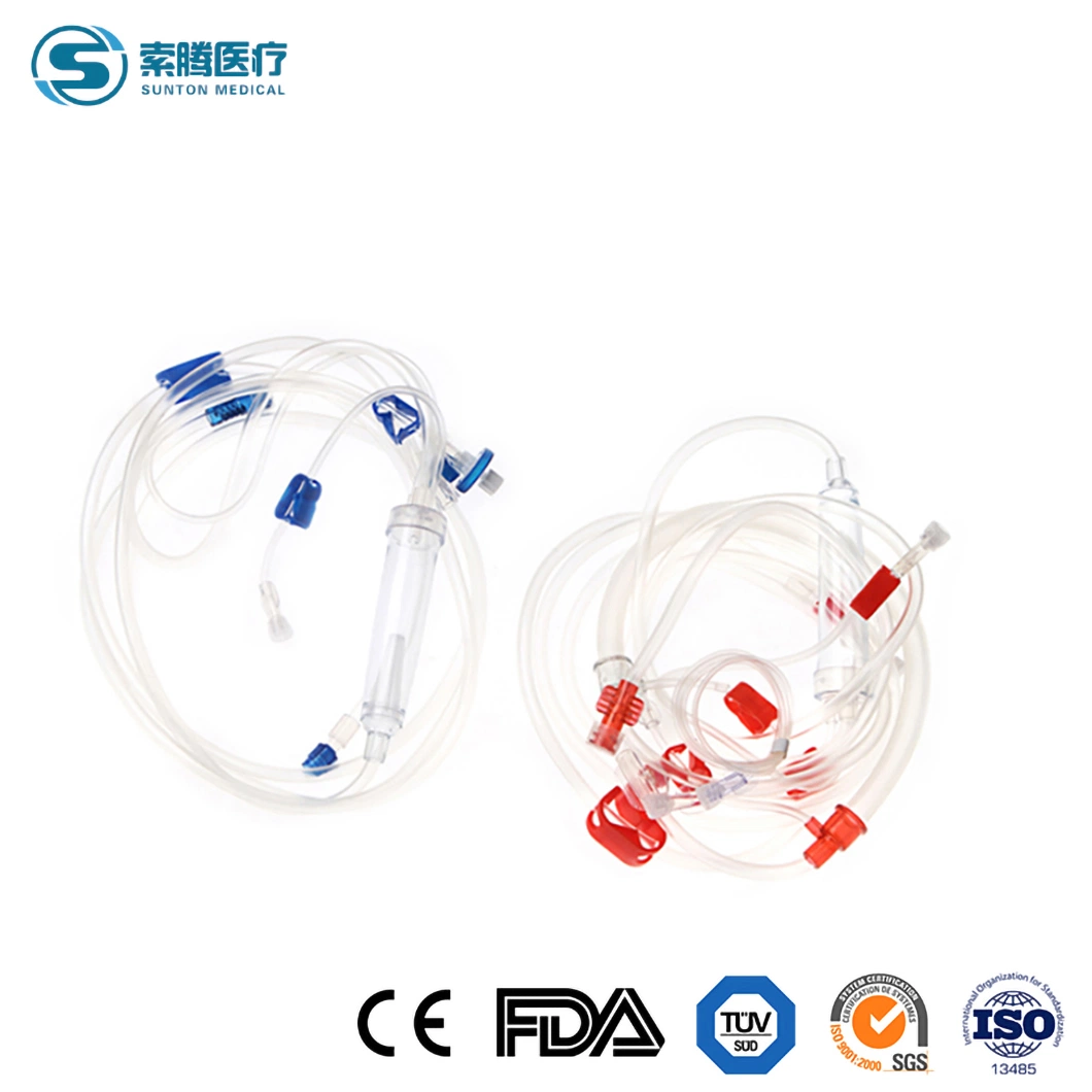 Sunton Medical Consumable Dialyse Hämodialyse Blutschlauch-Set Lieferanten Qualität Hämodialyse Blutlinien Chirurgische Grade China Blutkörperchen für Hämodialyse