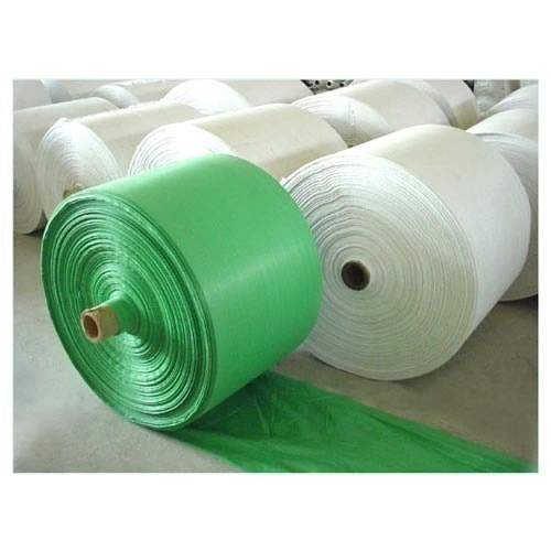 Vente en gros de tissu tissé en PP pour la fabrication de sac plastique tissu dans Roulis