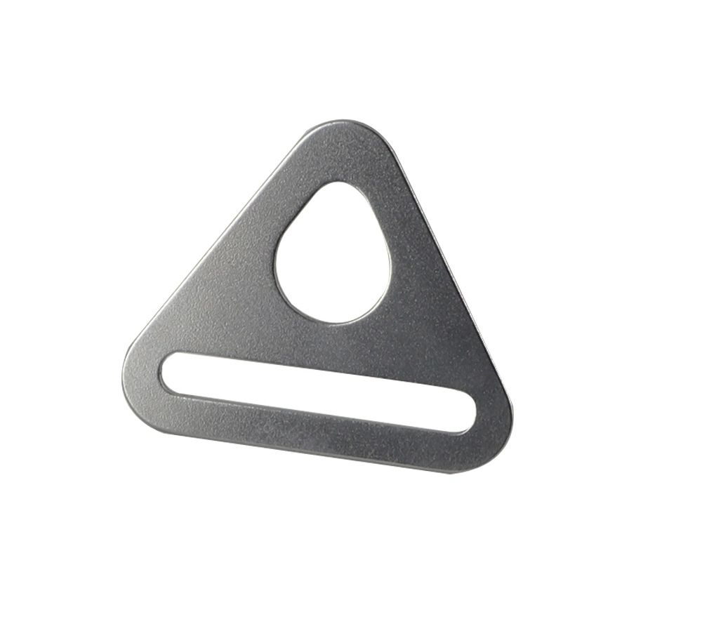 Custom Reinforce Triangle Buckle Stainless Steel Triangle Metal Stamping Parts for Tent Awning