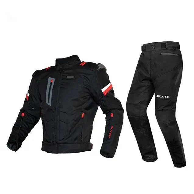 Traje de moto deportivo cortaviento para exteriores Nuevo diseño Moto de invierno Chaqueta tela de malla personalizada con textil de bajo precio