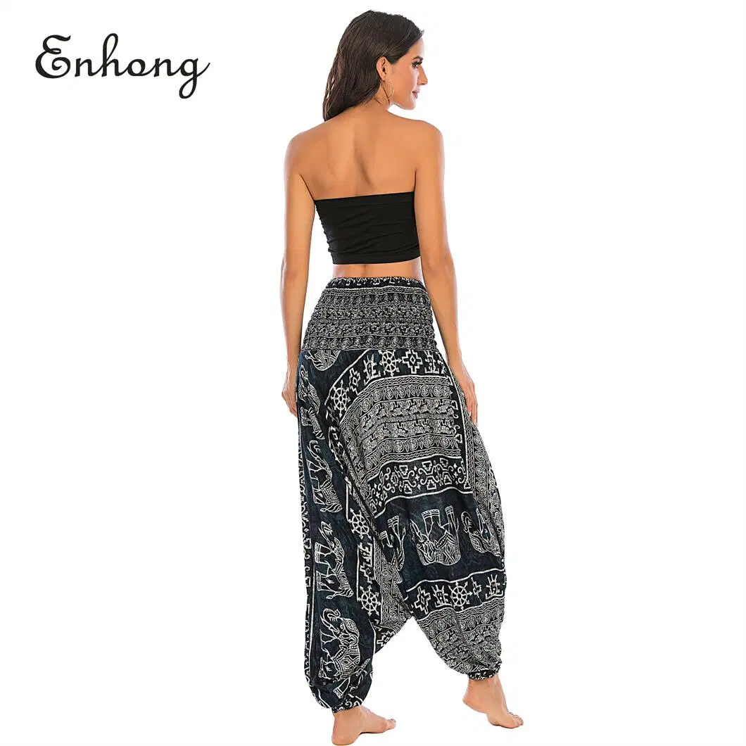 Frauen Mode Hippie Kleidung Boho Hosen Custom Großhandel/Lieferant