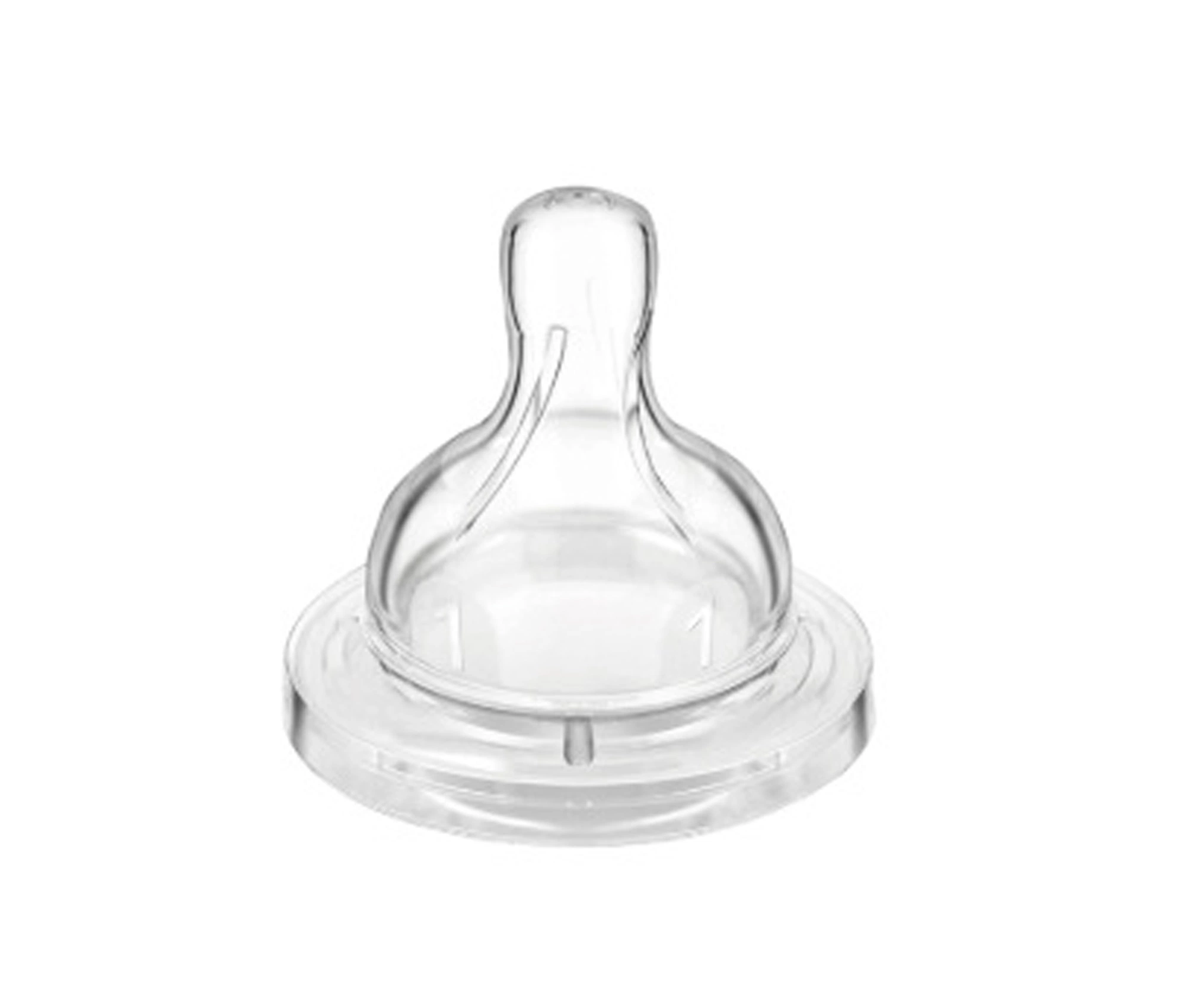 Natural Flow Baby Bottle Nipple Anti-Colic Baby Bottle Silicone Replacement Nipple