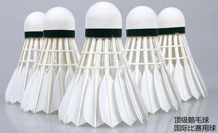 Training Shuttlecock Durable Straight Goose Badminton für den Wettkampf