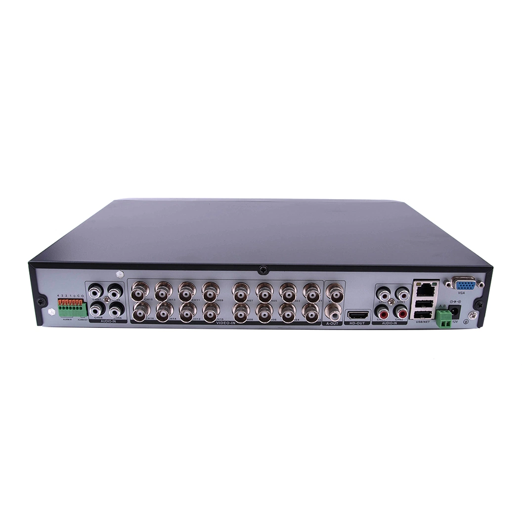 En tiempo real de 16 canales de Vigilancia de seguridad de 1080P HD CCTV IP DVR Grabador de vídeo digital con el modo mixto de cámaras analógicas e IP