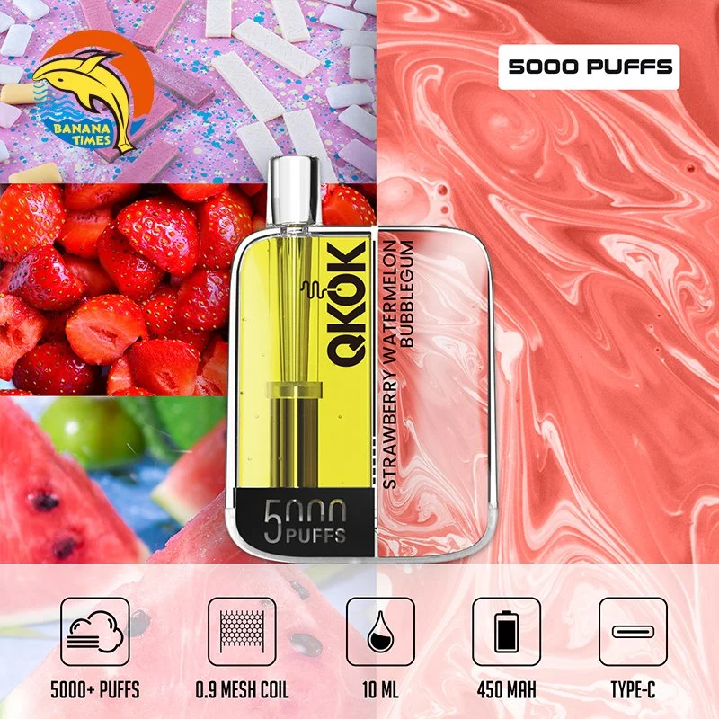 Manufacturer Jelly Box Fruit Flavor Vape E Cigarette 5000puffs Disposable/Chargeable Vape Pen