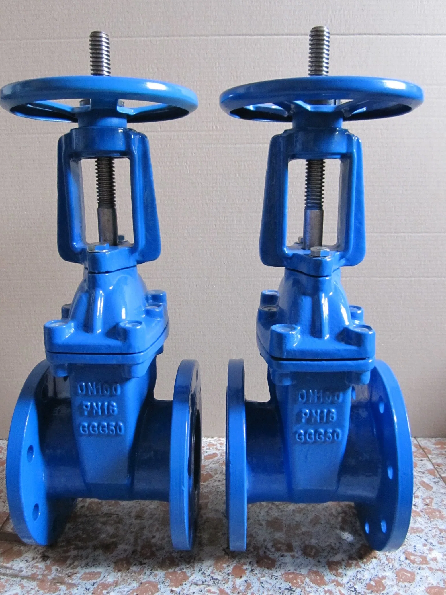 Rising Stem Resilient Seat Flanged Gate Valve Ce Approval